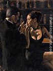 Fabian Perez Famous Paintings - when the story begins